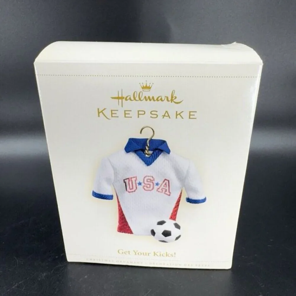 2006 Hallmark Keepsake Get Your Kicks‎ Ornament Figurine NEW In Original Box